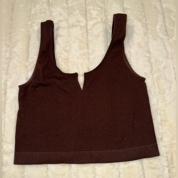 🍫 Chocolate Brown Crop Top – Rich & Stylish! 🟤 - Picture 2 of 2